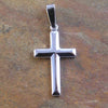 Sterling Silver Cross Pendant 18x20mm