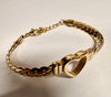 Gold-Plated Stainless-Steel with heart shape Bracelet