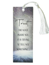 BOOKMARK WITH TASSEL- LAMINATED - GOLD FOILED