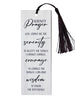 BOOKMARK WITH TASSEL- KEEP SHINNING LAMINATED - GOLD FOILED