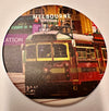 Melbourne round Ceramic Coasters