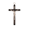 CRUCIFIX – METAL WHITE INLAY (14cm x 8cm) OR CRUCIFIX BLACK METAL WALL 11CM X 6.5CM