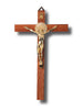 WOOD WALL CRUCIFIX 25CM X 15CM
