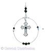 Cross Suncatcher available in various colours