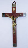 CRUCIFIX – METAL CORPUS SILVER OR GOLD(17cm x 10cm)