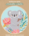 AUSTRALIAN ANIMALS WOODEN COASTERS