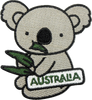 Koala cartoon embroidery
