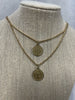 Necklace St Benedict Aluminium medal