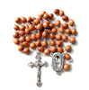 Lourdes Water Wooden Rosary