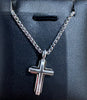 Stainless steel cross necklace