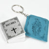 COVER PAPER BIBLE BOOK KEYRING