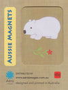 Australian animals PVC Magnet made by Australian designer Gillian Mary