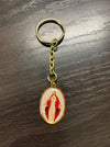 Guardian Angel Gold key Ring/SACRED HEART OF JESUS/DIVINE MERCY/ST MICHAEL