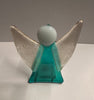 Small standing glass angel