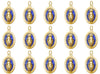 Alloy Gold Miraculous Mary Medal