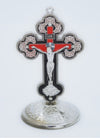 Standing METAL CRUCIFIX