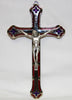 WALL CRUCIFIX – METAL WALL (140mm x 80mm)