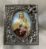 PEWTER FRAME – OUR LADY MT CARMEL