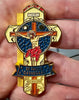St Paul's Cathedral High Altar Cross Gold Metal Magnet