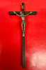 CRUCIFIX – WOOD METAL CORPUS (22cm x 9cm) WITH OR WITHOUT STAND