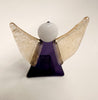 Small standing glass angel