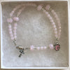 ROSARY BRACELET – PINK 5 Decades With Magnetic Clasp