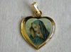 OUR LADY OF SORROWS HEART SHAPE MEDAL