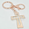 CROSS KEY RING  SILVER OR GOLD