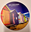 Melbourne round Ceramic Coasters