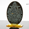 LORD’S PRAYER GOLD MIRROR ACRYLIC STAND