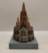 Cathedral miniature medium size model 9.5L x 5W x 9.3H cm