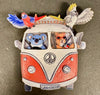 Polyresin Kombi with Animals Great Ocean Road Magnets