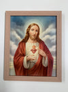 FRAMED PRINT – SACRED HEART JESUS (10×8)