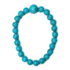 8MM BEAD TURQUOISE BRACELET