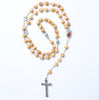 Catholic Rosary - Olive Wood Holy Earth