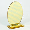 LORD’S PRAYER GOLD MIRROR ACRYLIC STAND