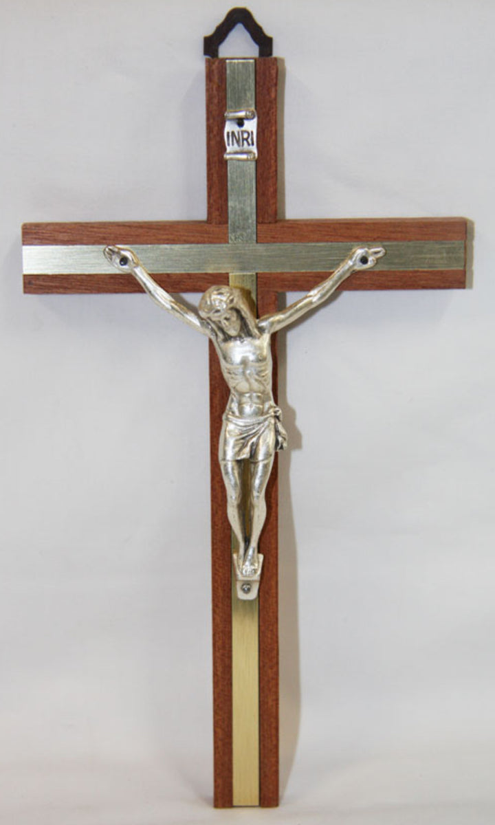 Wall CRUCIFIX – WOOD (17cm x 10cm) – St Paul's Cathedral Shop