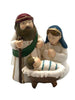 CHILDRENS HOLY FAMILY ALL-IN-ONE NATIVITY 9CM