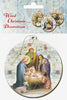 CHRISTMAS WOOD ORNAMENT - Various Images