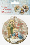 CHRISTMAS WOOD ORNAMENT - Various Images