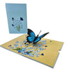 Pop Cards Blue Butterfly
