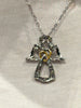 Little Guardian Angel Necklace chain 45cm