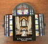 St Paul's Cathedral Processional Doors with sliding doors 3D MDF shape magnet