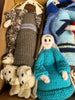 Extra Large Nativity set amigurumi crochet dolls - 14 pieces