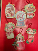 ASSORTED CHRISTMAS WOODEN DECORATIONS