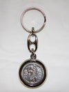 ST CHRISTOPHER & GUARDIAN ANGEL KEY RING