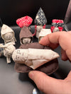 Australian Handmade Nativity set 8 pieces