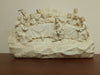 WHITE POLYRESIN LAST SUPPER STATUE