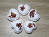 Mini Heart Rose bath Bombs