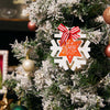 Christmas Ornament - Snow Flake-Let it SNOW